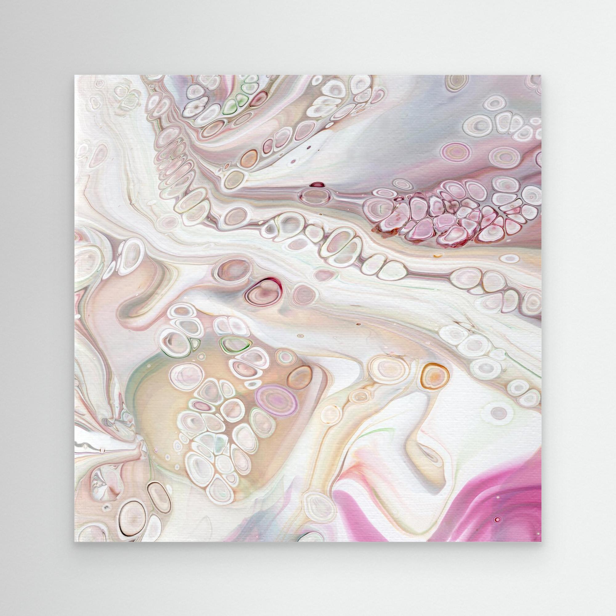 NL Modern Art Unframed Canvas Print Soft Tenderness 2