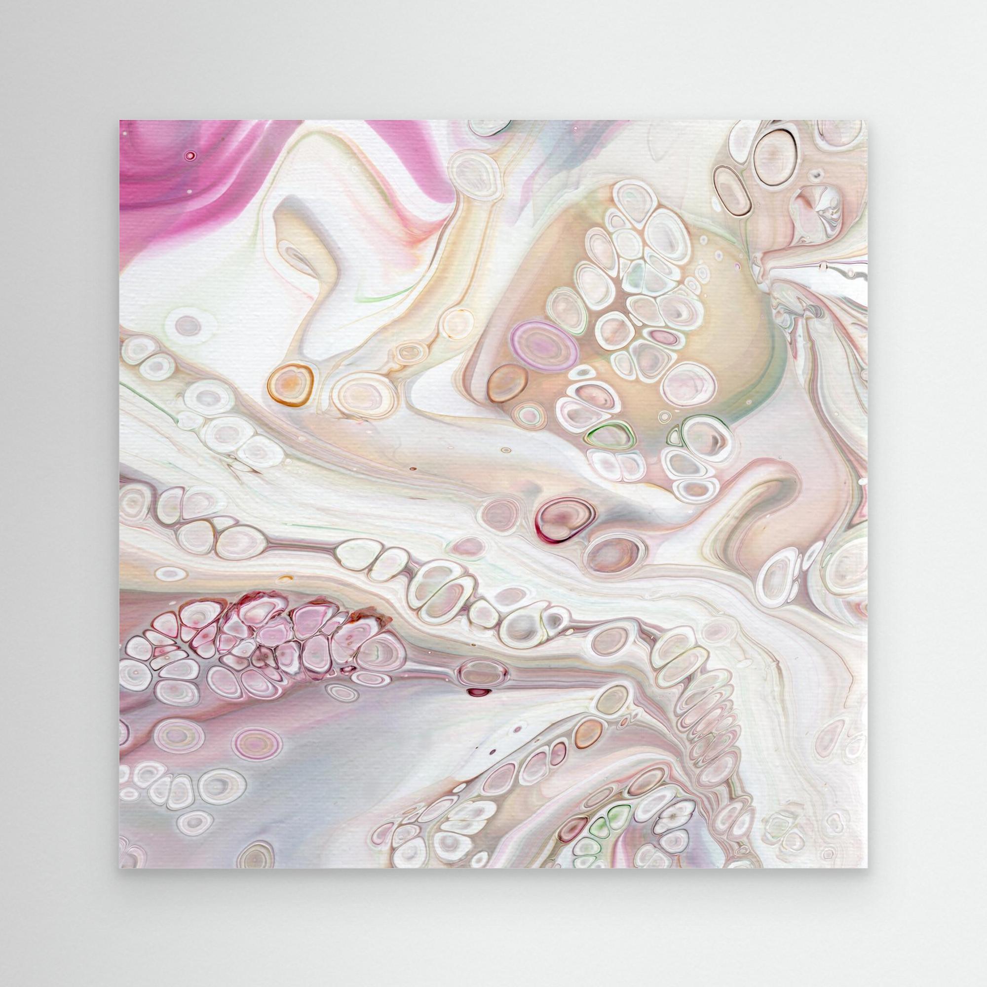 NL Modern Art Unframed Canvas Print Soft Tenderness 1