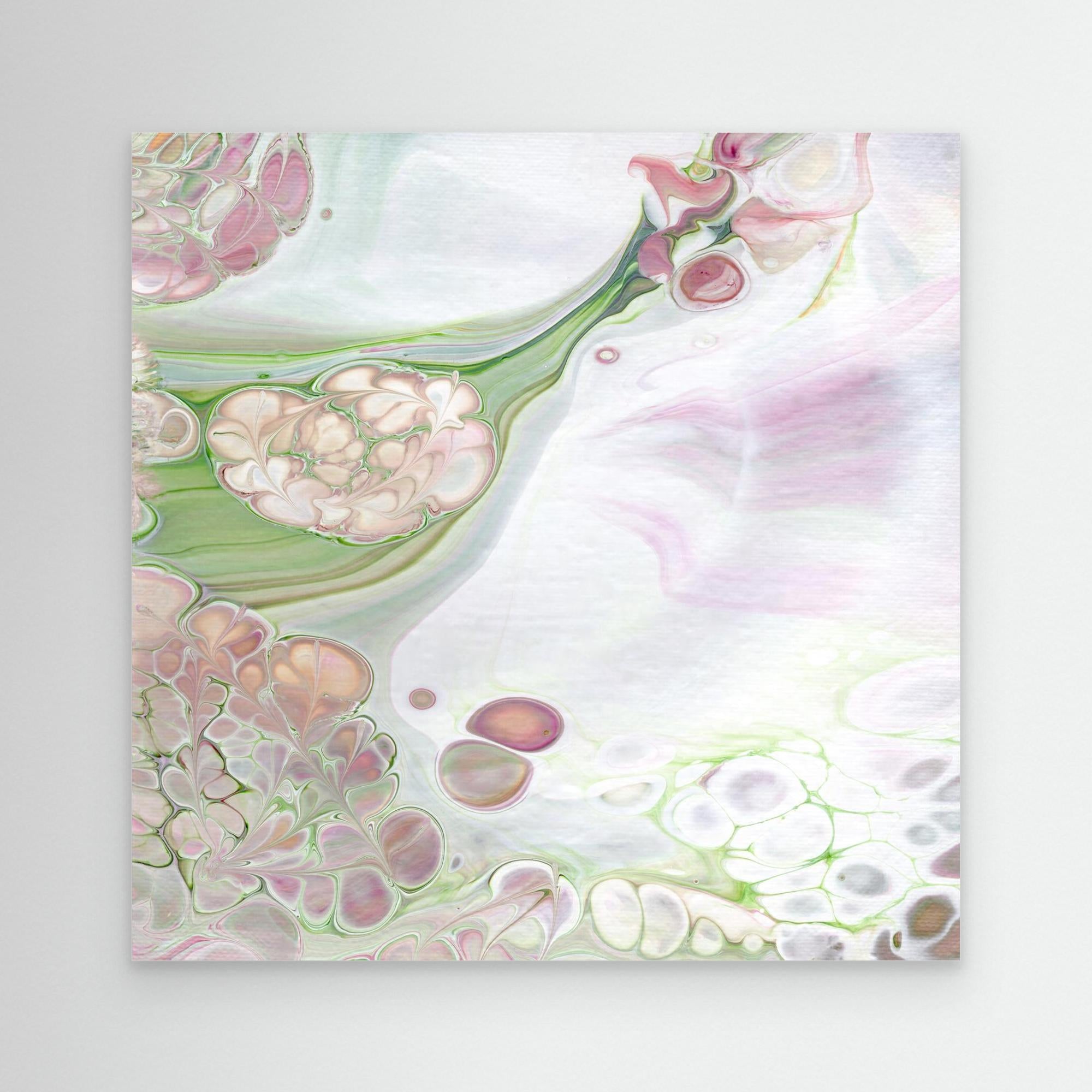 NL Modern Art Unframed Canvas Print Soft Tenderness 4