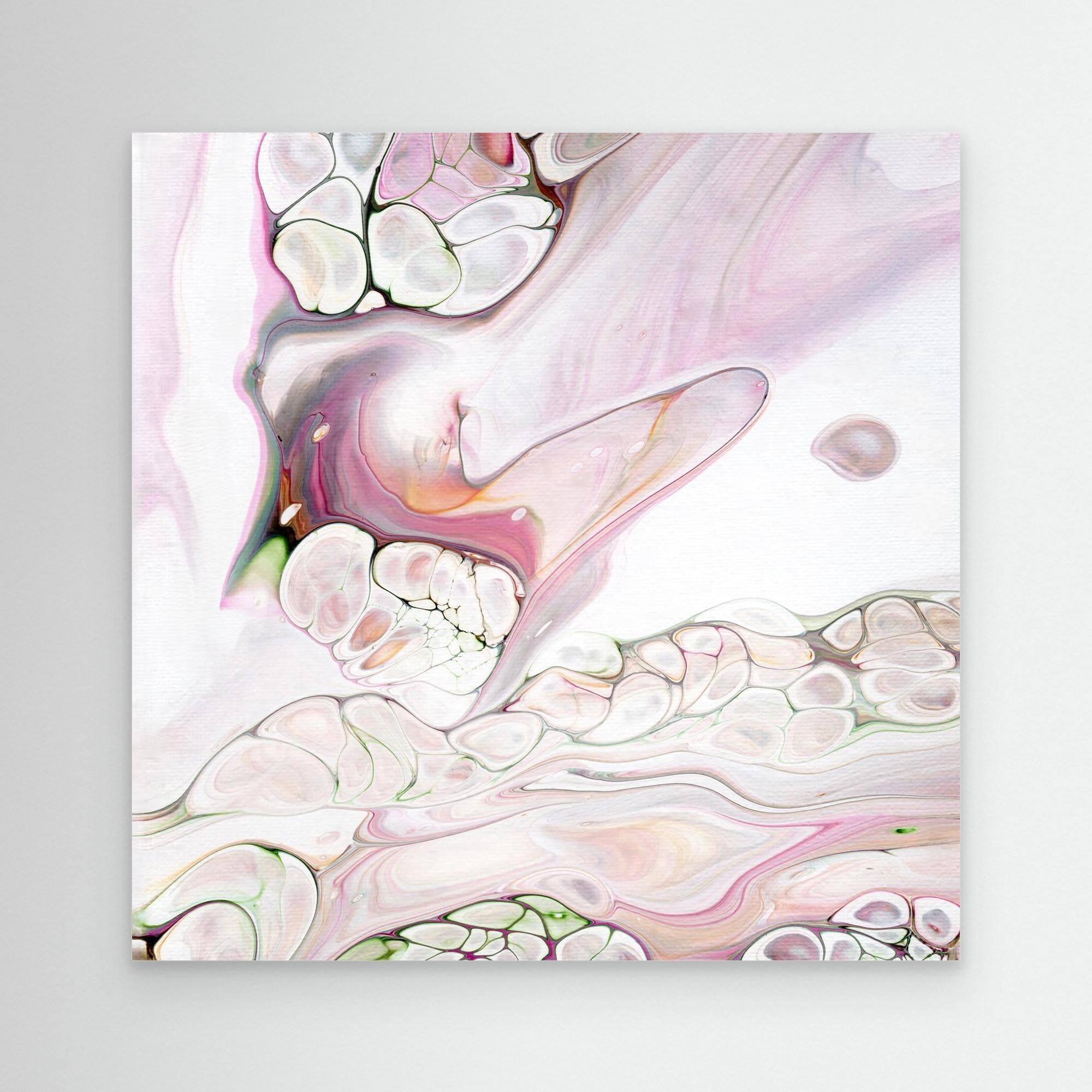 NL Modern Art Unframed Canvas Print Soft Tenderness 3